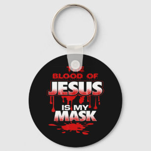 Het bloed van Jezus is mijn Masker T-ShirtBold Des Sleutelhanger