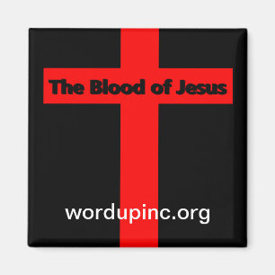 Het bloed van Jezus Magnet