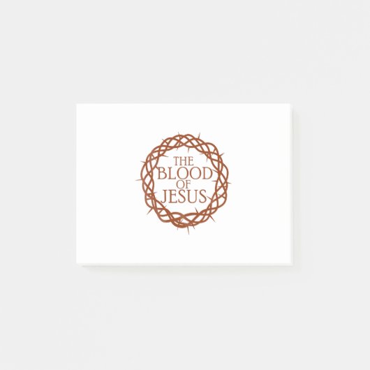 Het bloed van Jezus Post-it® Notes (Voorkant)