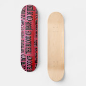 Het bloed van Jezus Skateboard (Voorkant)