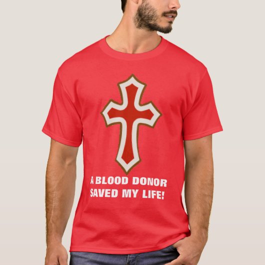 Het bloed van Jezus T-shirt (Voorkant)