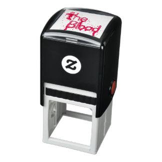 Het bloed  zelfinktende stempel