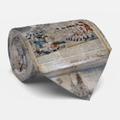 Het bloedbad in Boston door Paul Revere 1770 Stropdas (Opgerold)