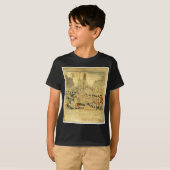 Het bloedbad in Boston door Paul Revere T-shirt (Voorkant volledig)