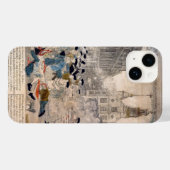 Het bloedbad in Boston Paul Revere King Street Case-Mate iPhone Case (Achterkant (horizontaal))