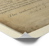 Het bloedbad in Boston Poster (Hoek)