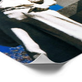 Het bloedbad van 20 april 1914 met de historische  poster (Hoek)