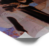 Het bloedbad van 20 april 1914 met de historische  poster (Hoek)