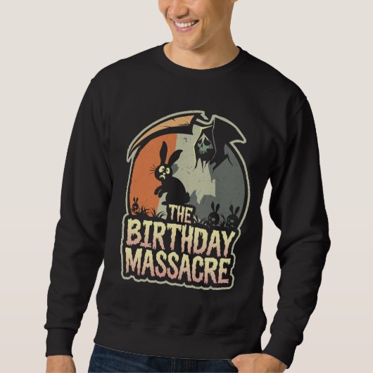 Het bloedbad van de verjaardag, Grim Reaper Trui (Voorkant)