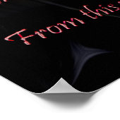 Het bloedbeeld Poster (Hoek)