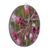 Het bloeden Redbud met Ladybug Dartbord (Voorkant Links)