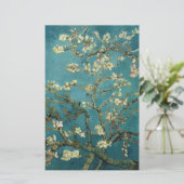 Het bloeden van de amandelboom door Vincent van Go Briefpapier (Staand voorkant)