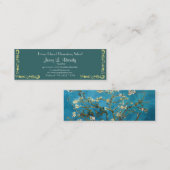 Het bloeden van de amandelboom door Vincent van Go Mini Visitekaartje (Voorkant / Achterkant)