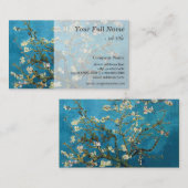 Het bloeden van de amandelboom door Vincent van Go Visitekaartje (Voorkant / Achterkant)