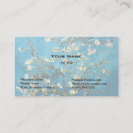 Het bloeden van de amandelboom door Vincent van Go Visitekaartje