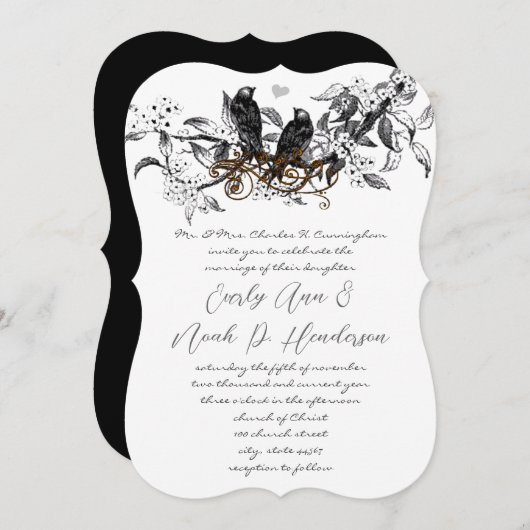 Het bloeden van de  Tortelduifjes van de Tak Uitno Kaart (Voorkant / Achterkant)