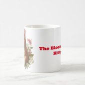 Het bloeiende Kat Koffiemok (Center)