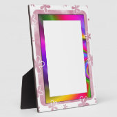 HET BLOEMEN LIJST VAN DE FOTO FOTOPLAAT (Zijkant)