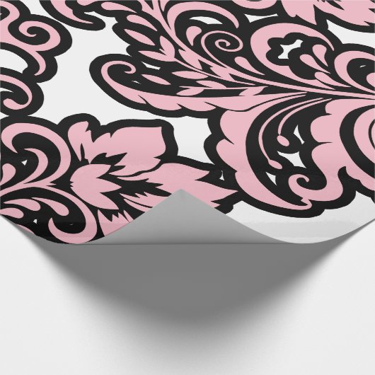 Het bloemen Verpakkende Document van het Patroon Cadeaupapier (Hoek)