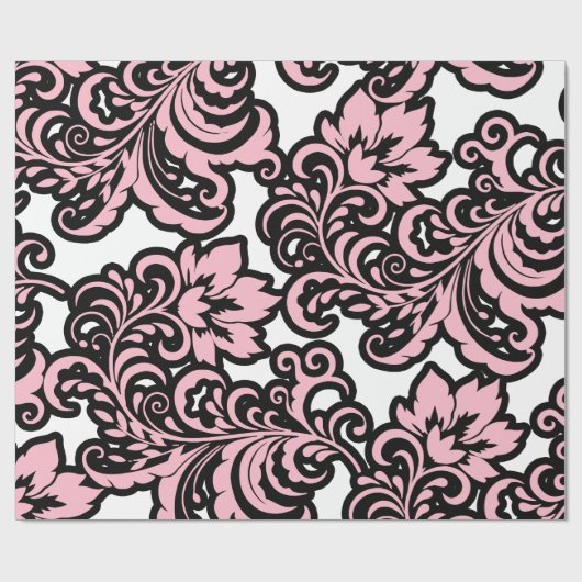 Het bloemen Verpakkende Document van het Patroon Cadeaupapier (Vlak)