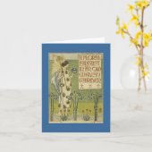 Het bloemen Wenskaart van de Fantasie Kaart (Gele Bloem)