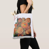 Het bloemenboeket - Houtschildering Tote Bag (Dichtbij)