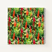 Het bloemenveld..... notitieboek (Achterkant)