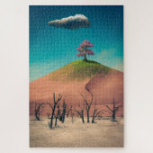 Het bloesem van de woestijn legpuzzel (Verticaal)