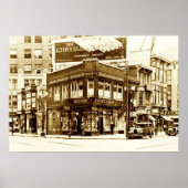 Het blok van de driehoek poster (Voorkant)