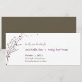 Het blokkeren de Tak sparen de Datum Kaart - krott (Voorkant / Achterkant)