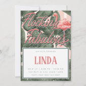 Het blokkeren Fabulous Uitnodiging - het Thema van (Voorkant)