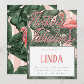 Het blokkeren Fabulous Uitnodiging - het Thema van (Voorkant / Achterkant)