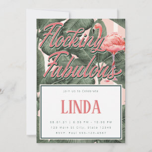 Het blokkeren Fabulous Uitnodiging - het Thema van