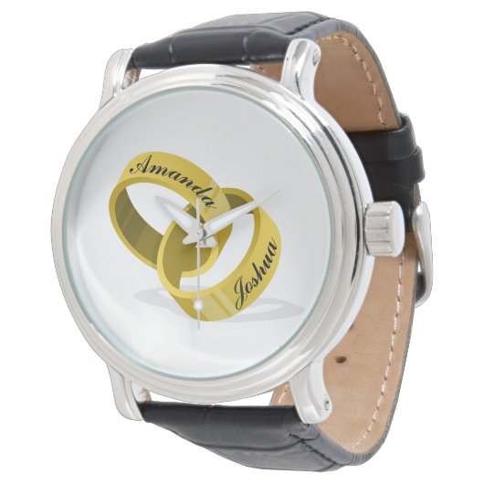 Het blokkeren van de Ringen van het Weddenschap -  Horloge (Gekanteld)