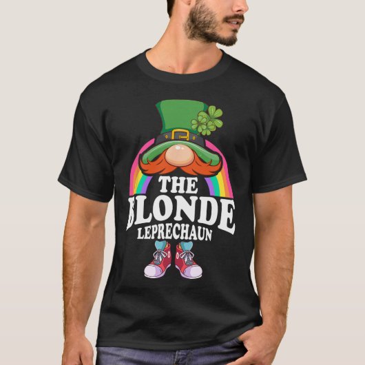 Het blonde kabouter St. Patrick's Day kostuum  T-shirt (Voorkant)