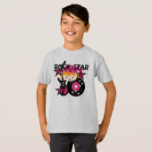 Het blonde Meisje van de Ster van de Rots T-shirt (Voorkant volledig)