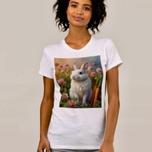 Het Blossom Bunny & Carrot Patch T-shirt