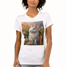 Het Blossom Bunny & Carrot Patch T-shirt