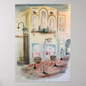 Het Blossom Café Poster (Voorkant)