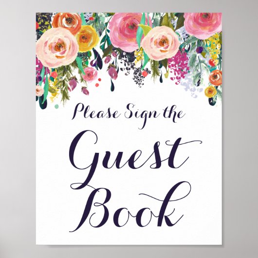 Het blote Baby shower ondertekent het Teken van he Poster (Voorkant)