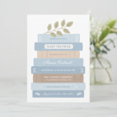 Het Blue Boy Baby shower Kaart (Staand voorkant)