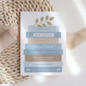 Het Blue Boy Baby shower Kaart