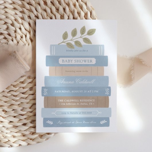 Het Blue Boy Baby shower Kaart