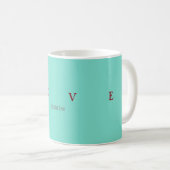 Het Blue Heart Collectie - Verspreid Liefde Mok (Voorkant rechts)