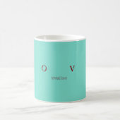 Het Blue Heart Collectie - Verspreid Liefde Mok (Center)