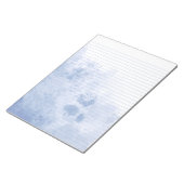 Het Blue Waterverf College regeerde het Notitieblo Notitieblok (Schuin)