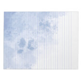 Het Blue Waterverf College regeerde het Notitieblo Notitieblok (Voorkant)