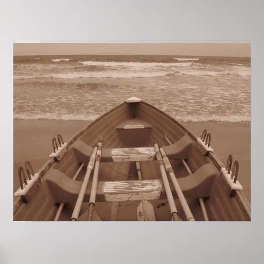 Het Boat-Poster Poster (Voorkant)