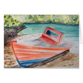 Het Boat-wenskaart (Voorkant Horizontaal)