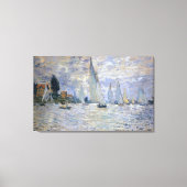 Het Boats Regatta in Argenteuil, door Claude Monet Canvas Afdruk (Voorkant)
